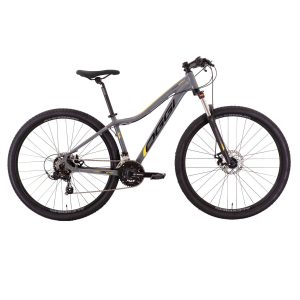 Bicicleta Oggi Float Sport Tourney Aro 29 Tamanho 15,5 21 Velocidades Grafite Preto Amarelo
