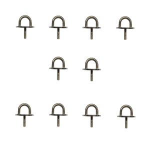 Kit com 10 U-Bolt 10mm ou Argola Parafuso Alpen Pass