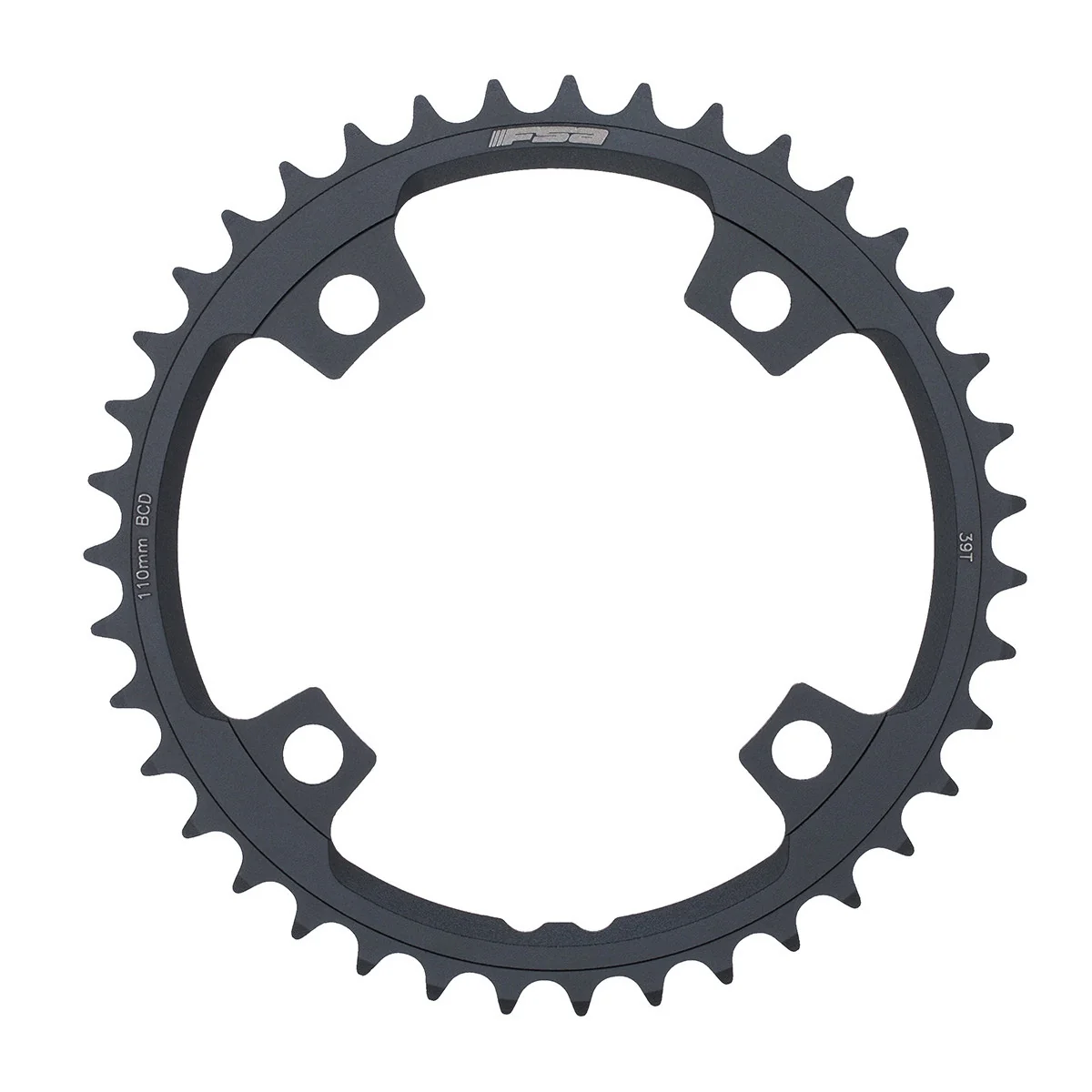 RODA PEDALEIRA FSA POWERBOX STEALTH BLACK - 110 BCD (10/11V) - Image 2