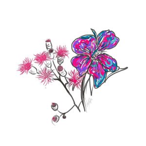 Adesivo Flor da Mantiqueira