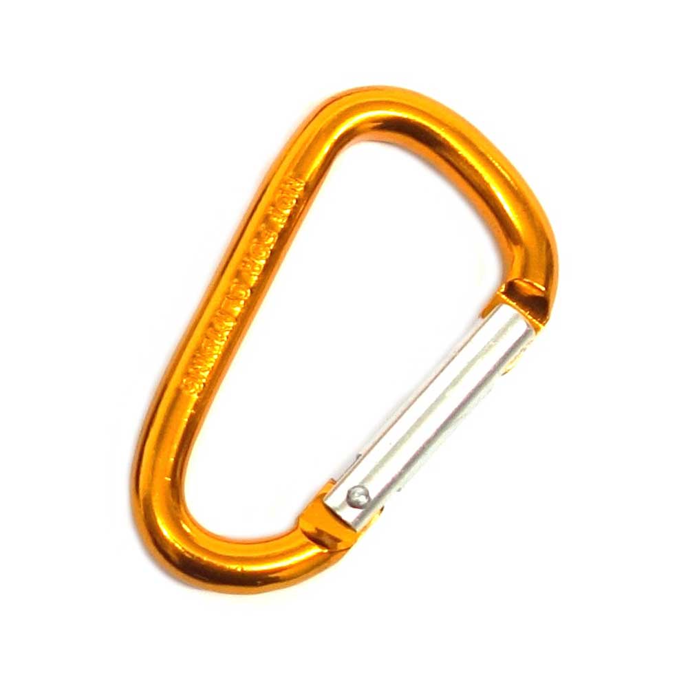 Chaveiro Mini Mosquetão Amarelo 7mm Sister Outdoors