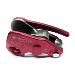 Freio de Escalada Esportiva Gunks Vermelho Alpen Pass