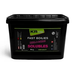 Boilies Solúvel Krom Quality KR100 Krill e Garlic 20mm 5KG