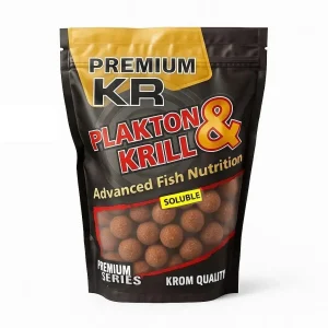 Boilies Solúvel Krom Quality Plakton & Krill 20mm 800G