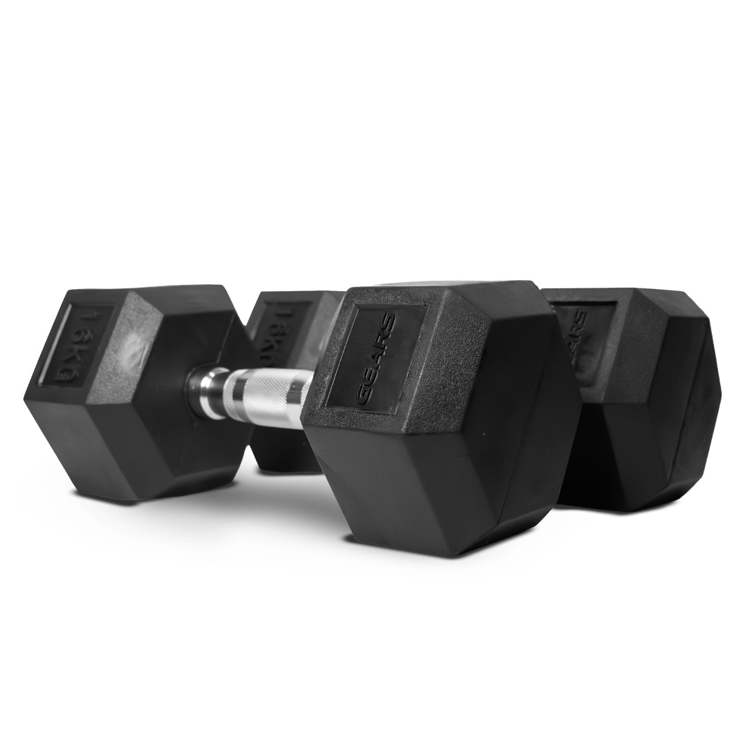 DUMBBELL HALTER CROMADO GEARS - Image 7