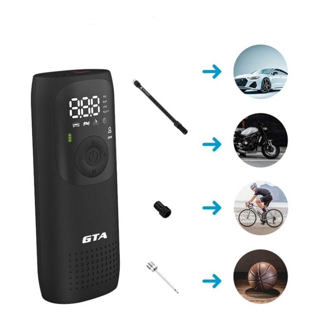 Bomba Ar Elétrica Recarregável 150 PSI Portátil Smart Plus GTA - Image 4