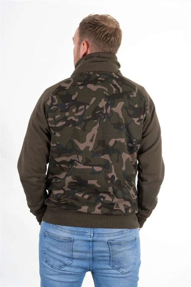 Moletom Fox cáqui/camuflado com gola e capuz XXXL - Image 4