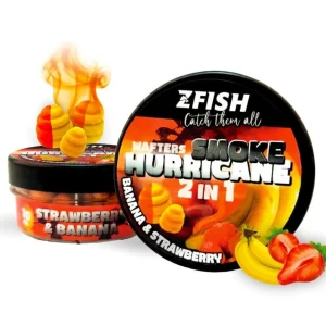 Wafters Zfish Smoke Hurricane 2 em 1 Strawberry-Banana 8-10mm